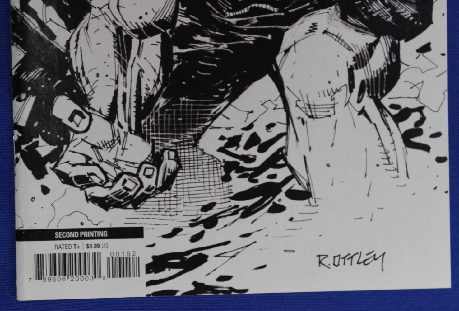 Hulk #1 1:25 2nd Print Ryan Ottley Sketch Variant VF/NM