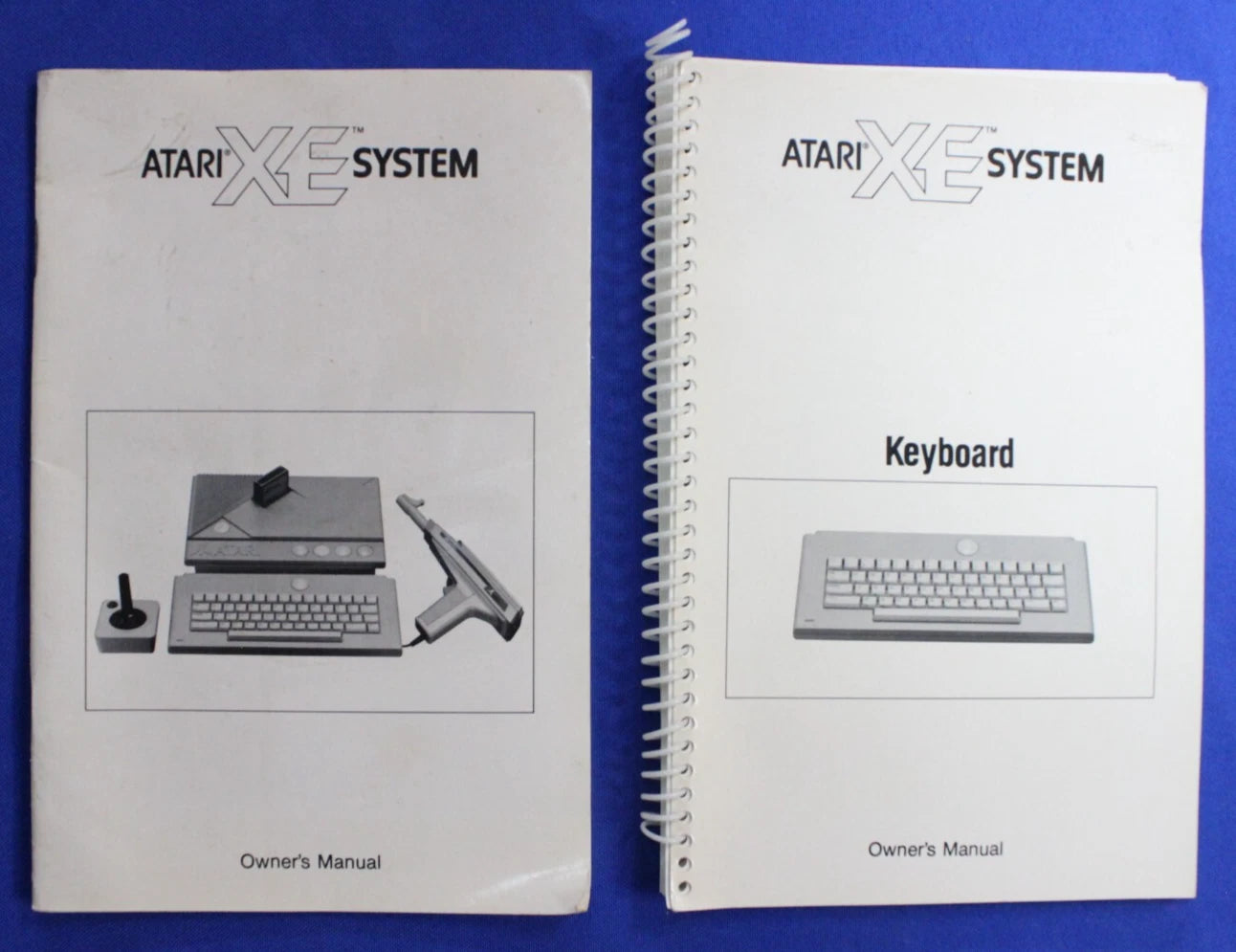 Atari XE Console with Light Gun, Joystick, 6 Games, & Manuals NOT TESTED