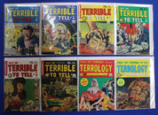 Tales Too Terrible to Tell #4-11 Lot of 8 VF-VF/NM