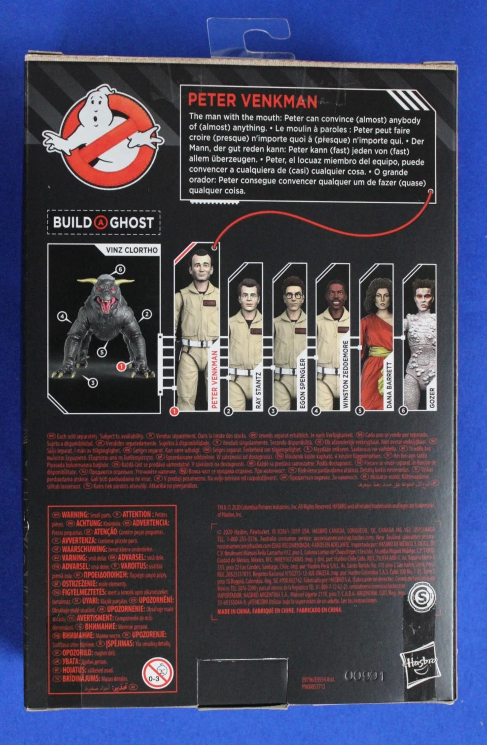 Hasbro 2020 Ghostbusters Plasma Series Terror Dog Build a Ghost Figure Lot of 7
