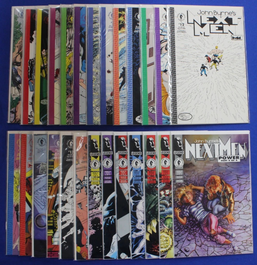 John Byrne's Next Men #0-20 & 22-26 VF-VF/NM