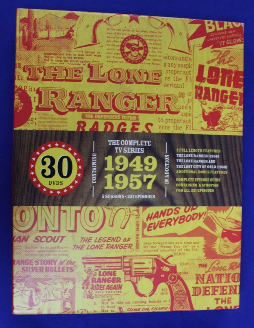 The Lone Ranger 30 Disc Collector's Edition DVD Box Set