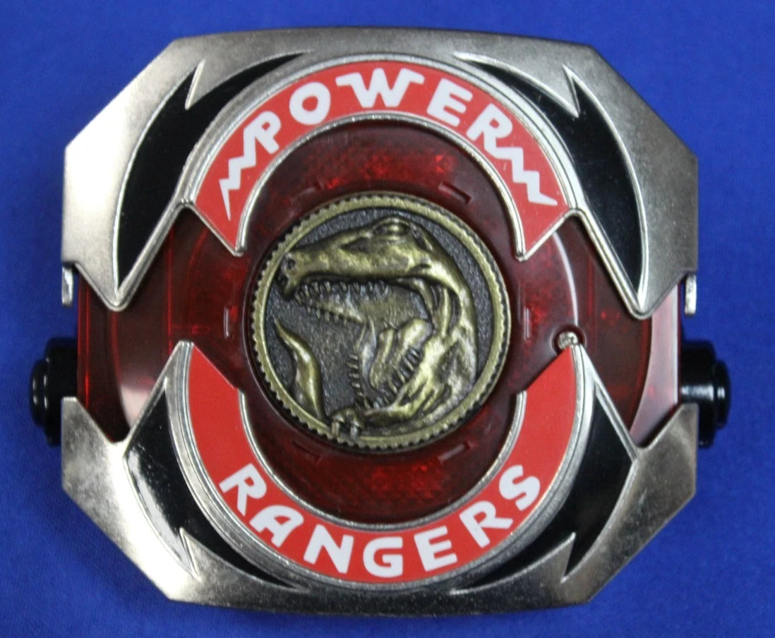 Bandai MMPR Legacy Power Morpher Diecast with 9 Extra Coins and Custom Stand