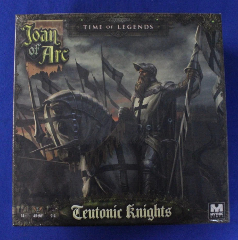Mythic Time of Legends Joan of Arc Kickstarter Board Game + Expansions Lot