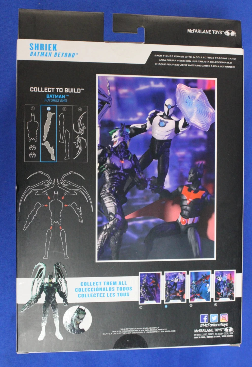 McFarlane Toys DC Multiverse Batman Future's End BAF lot of 4 Figures in Box