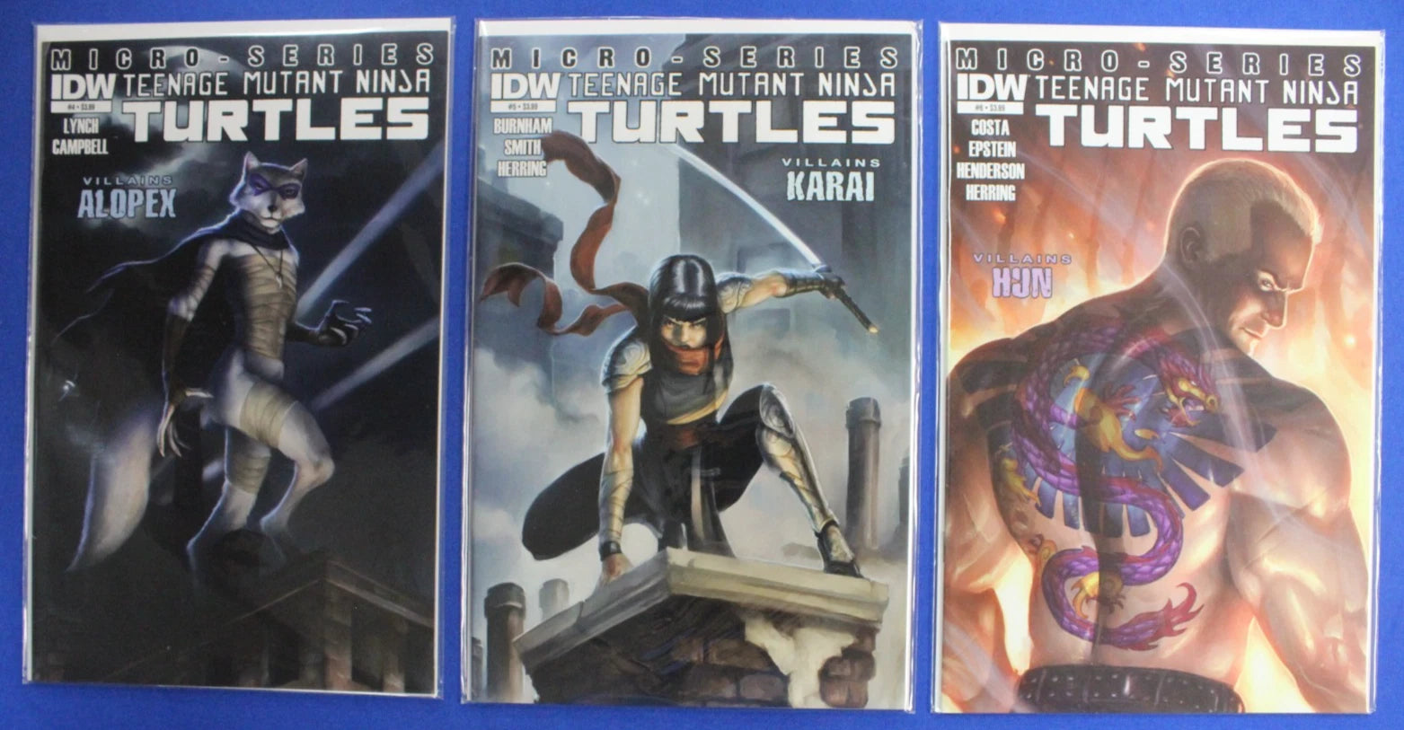 TMNT Micro-Series & Villains #1-8 Complete Sets Lot of 20 VF/NM