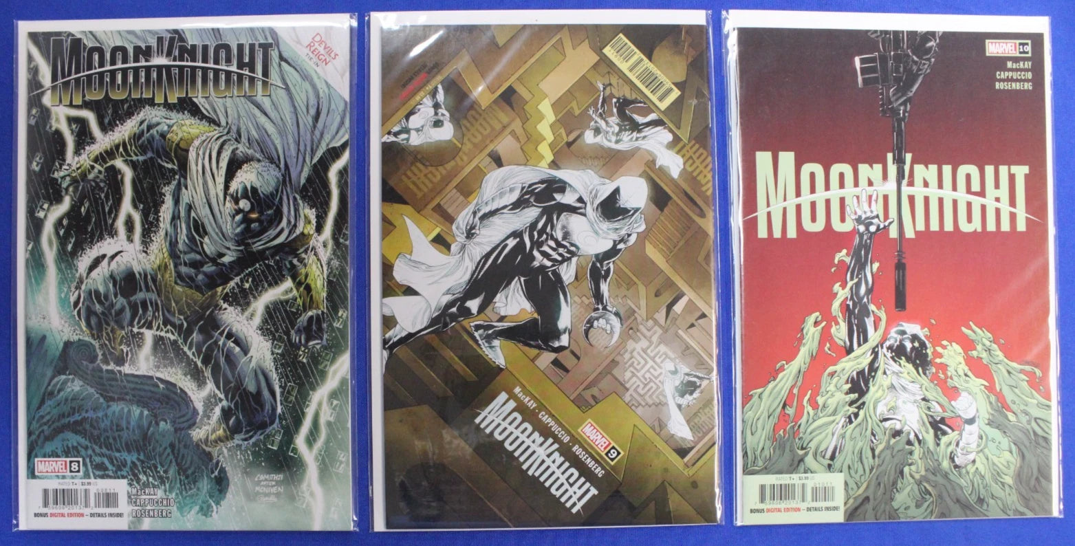 Moon Knight #1-30 Complete Set + Tie-in & Annuals Lot of 33 VF/NM