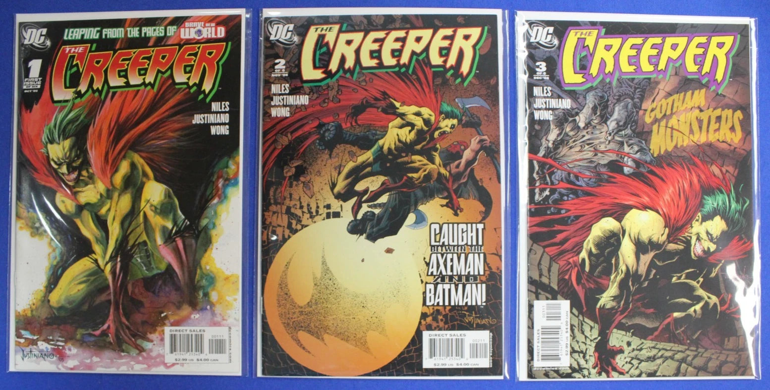 Creeper #1-11 Near Complete Set (No 11) + #1-6 Complete Lot of 26 FN-VF