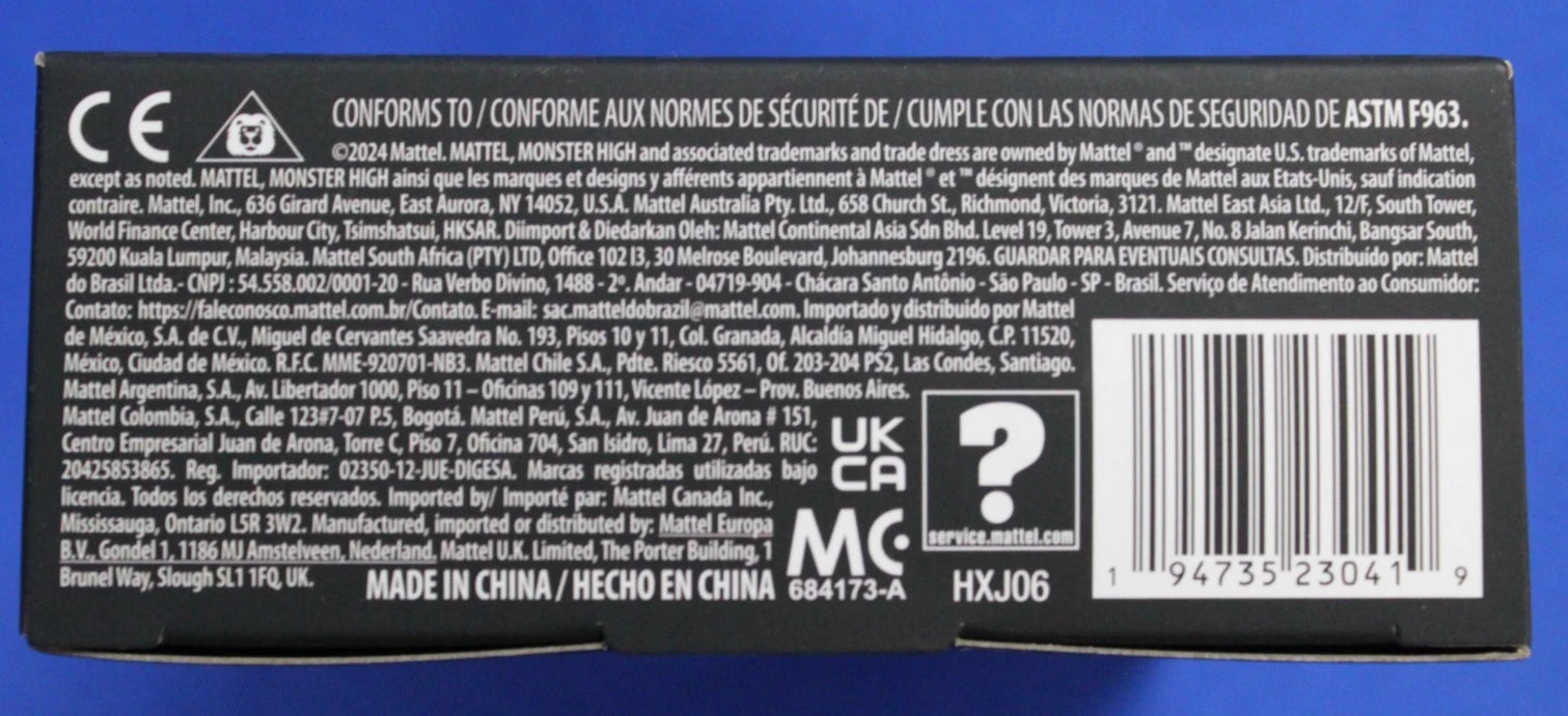 Monster High x Wednesday Paint it Black Fashion Pack Figure