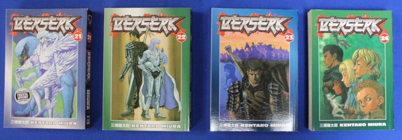 Berserk Vol 1-41 + Flame Dragon Knight English Manga Near Complete Paperback Set