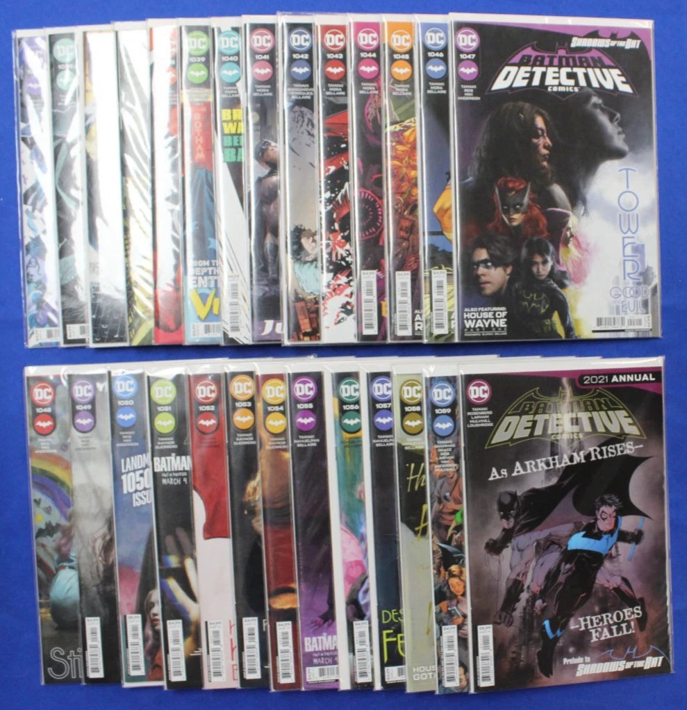 Detective Comics #1034-1059 + Annual Lot of 27 VF-VF/NM