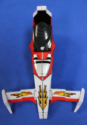Bandai Power Rangers Super Megaforce Deluxe Engine Machalcon Megazord Complete
