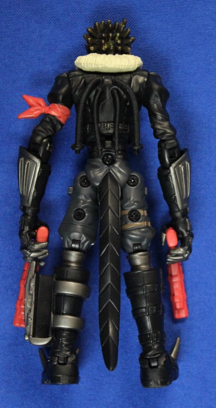 Bandai 2001 Digimon Digi-Warrior Action Figure Lot of 4 Loose + Kyubimon Trading Card