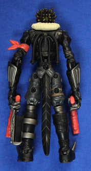 Bandai 2001 Digimon Digi-Warrior Action Figure Lot of 4 Loose + Kyubimon Trading Card