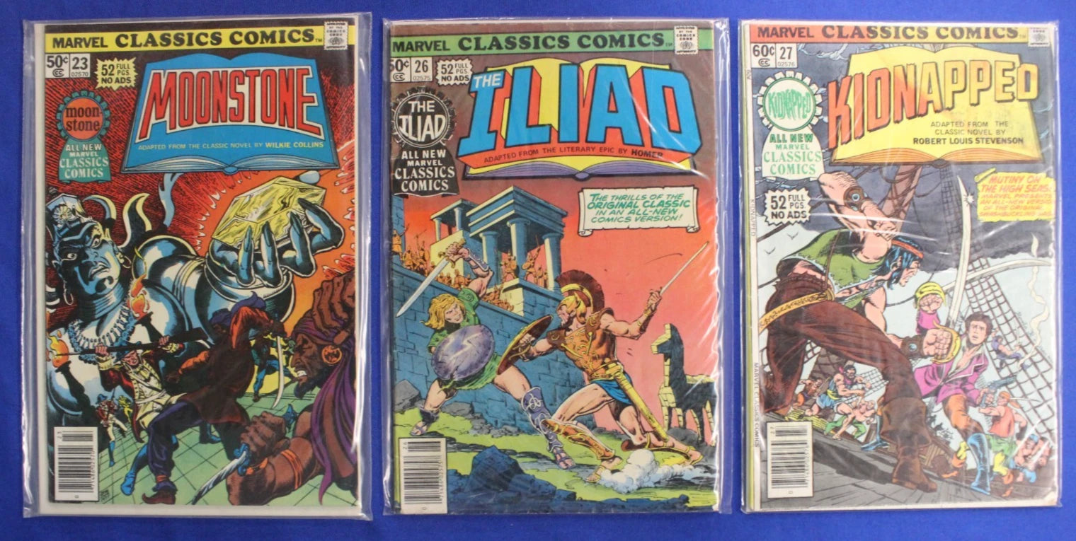 Marvel Classics Comics #1-36 Near Complete Set Lot of 21 FN-VF