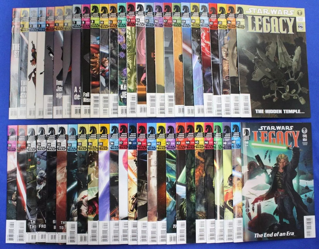 Star Wars Legacy #0, 1-50 Complete Set VF-VF/NM