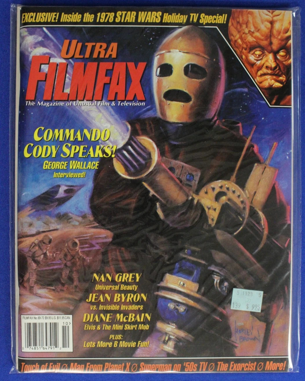 Filmfax #6-14 16-20 22-53 55-57 60-64 66-73 & Outre 1-2 4 6-10 13-14 Lot of 70