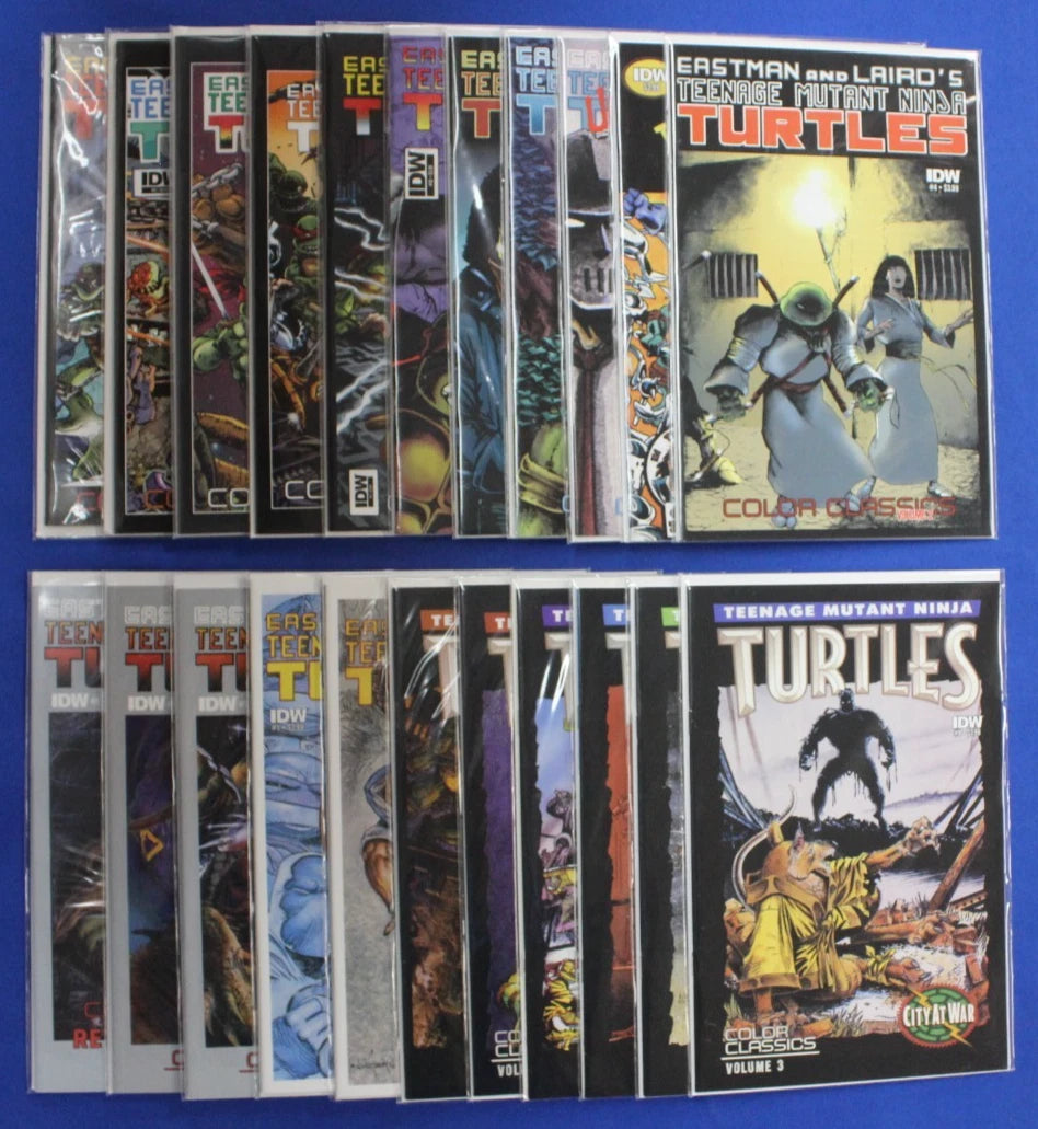 Teenage Mutant Ninja Turtles Color Classics Lot of 22 VF/NM