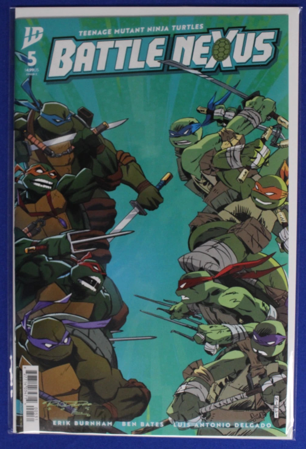 TMNT Battle Nexus #1-5 Complete Set + Variants Lot of 7 VF/NM