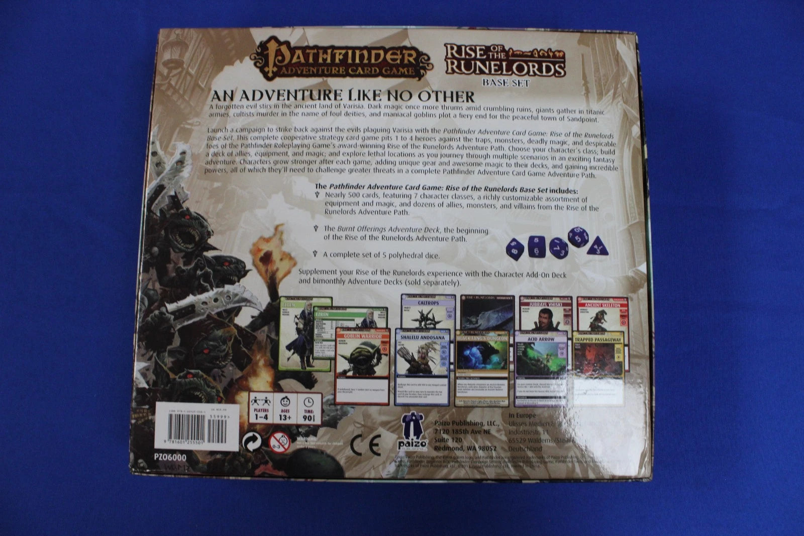 Pathfinder Adventure Card Game Rise of the Runelord + Skull & Shackles Partial