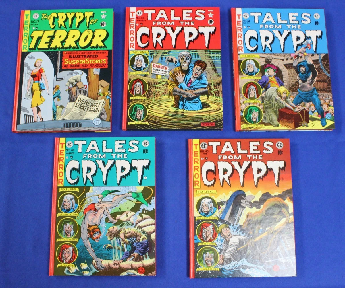EC Comics Archive 1979 Tales from the Crypt 5 Volume Slipcase Collection