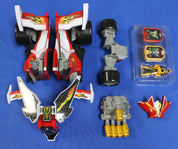 Bandai Power Rangers Super Megaforce Deluxe Engine Machalcon Megazord Complete