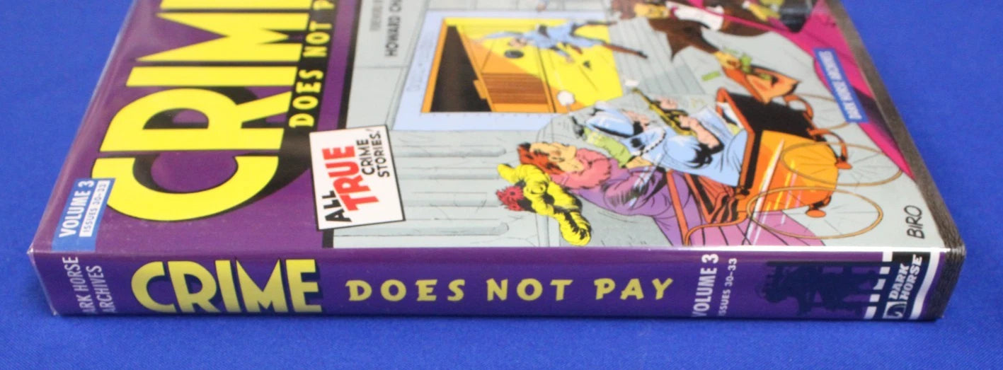 Dark Horse Archives 2012 Crime Does Not Pay Volumes 1-3 Hardcover Lot