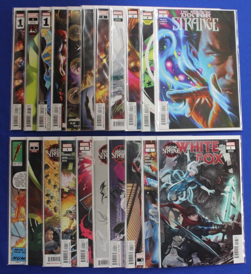The Death of Doctor Strange #1-5 Complete Set + Extras Lot of 21 VF/NM