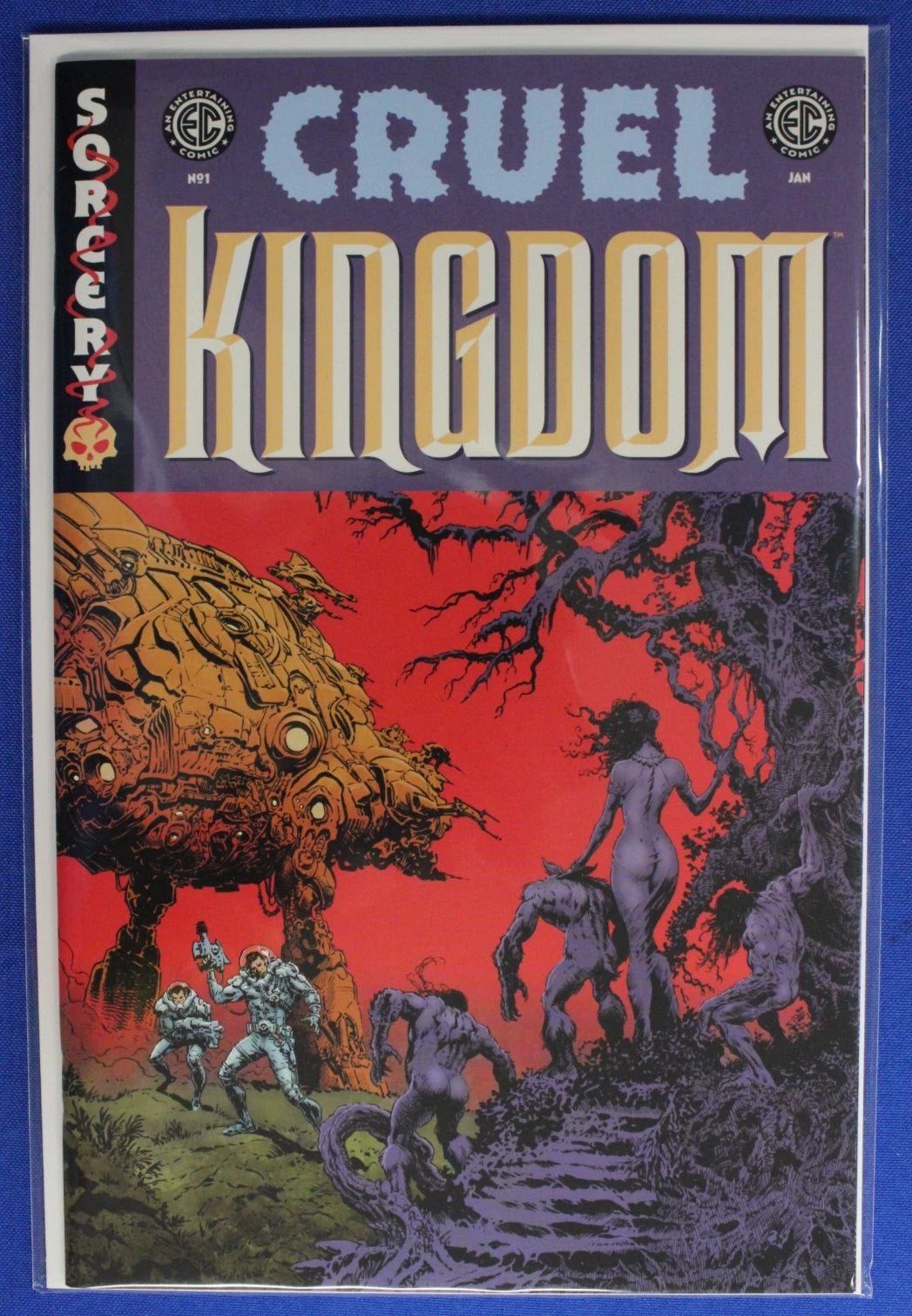 EC Cruel Kingdom #1 1:100 + 1:10 + Cover B Lot of 3 VF/NM