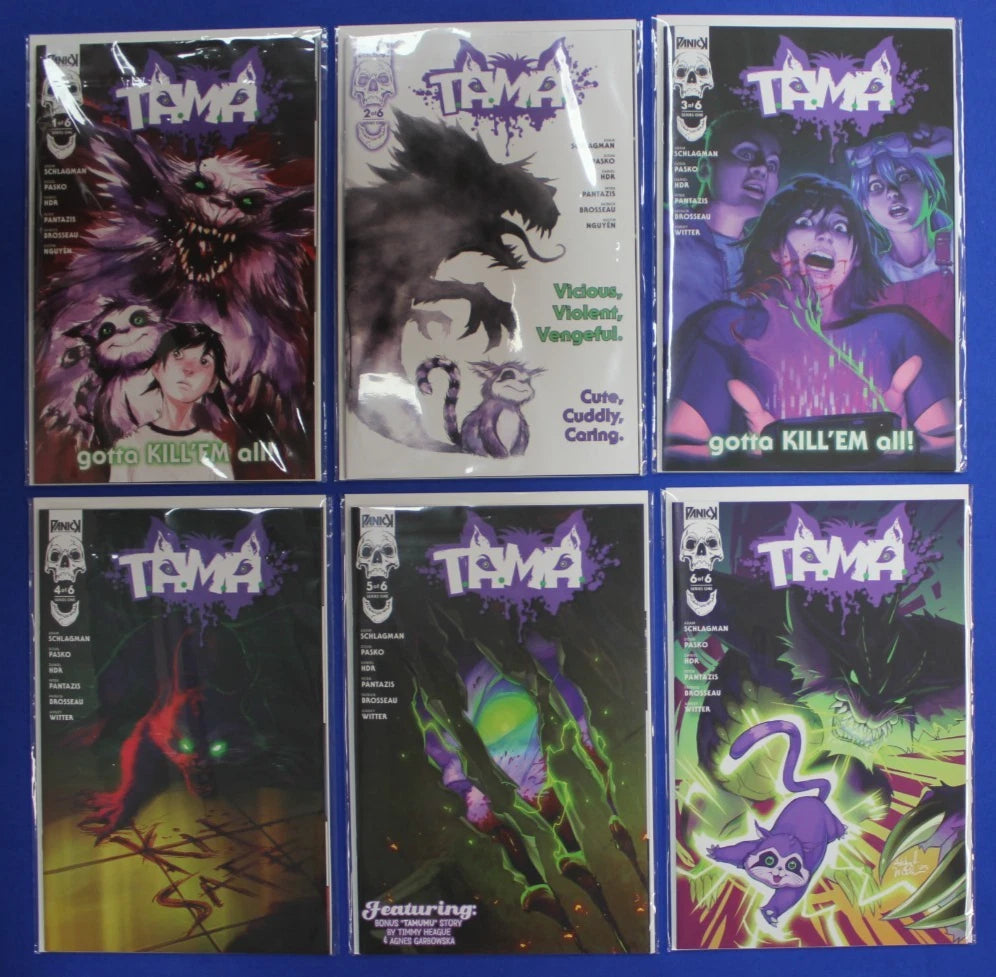 TAMA #1-6 Complete Set VF/NM