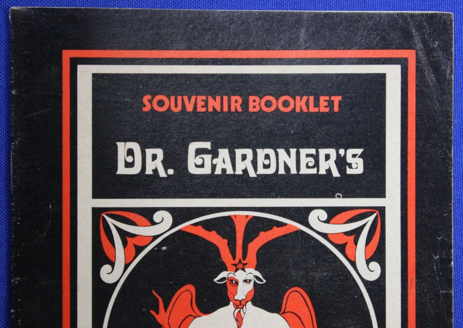 Dr. Gardner's Museum of Witchcraft & Magic Souvenir Booklet Fisherman's Wharf