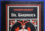 Dr. Gardner's Museum of Witchcraft & Magic Souvenir Booklet Fisherman's Wharf