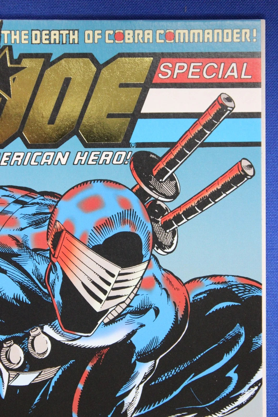 GI Joe Special #1 Kickstarter Exclusive Foil Reprint NM