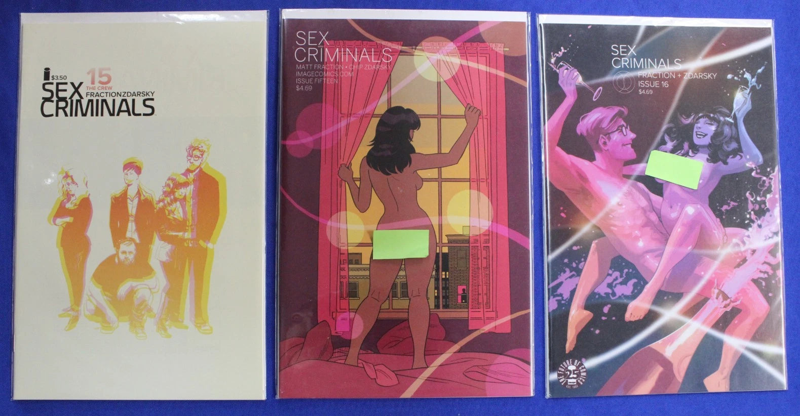 Sex Criminals #1-17 & 19-25 + Variants Lot of 29 VF/NM