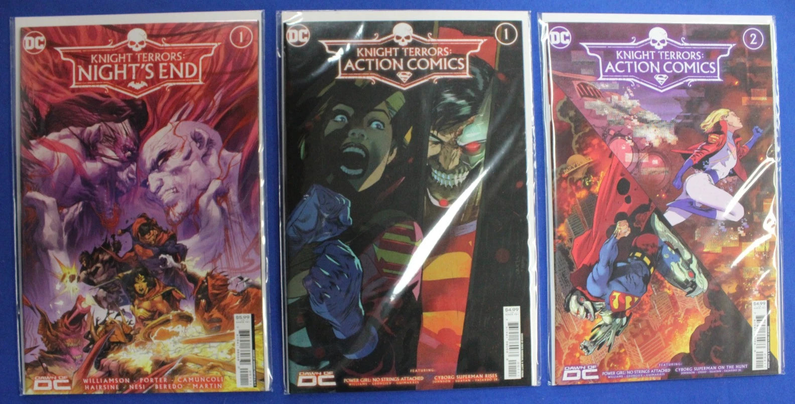 Knight Terrors #1-4 Complete Set + Extras Lot of 25 VF/NM