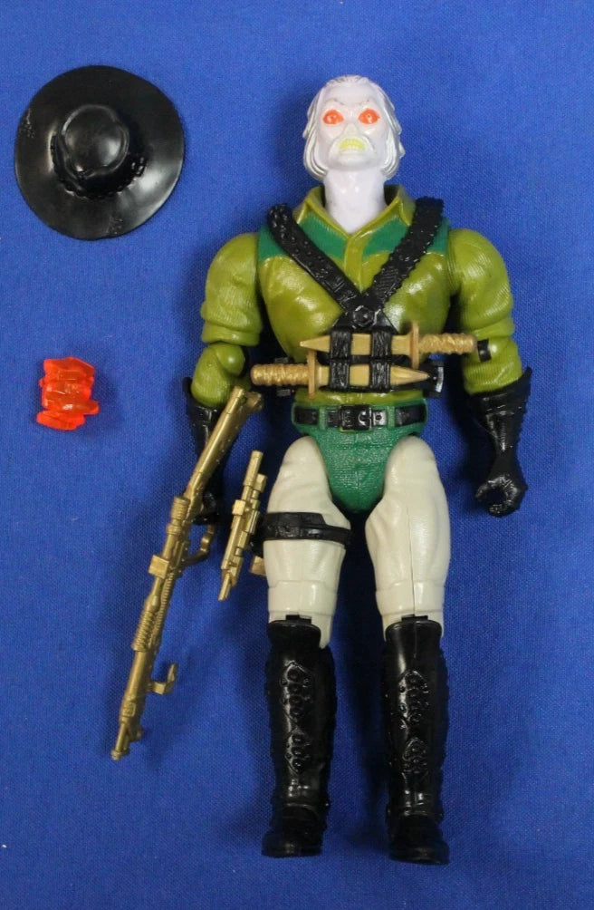 Tex Hex Action Figure Near Complete w/ Hat Guns + Poster