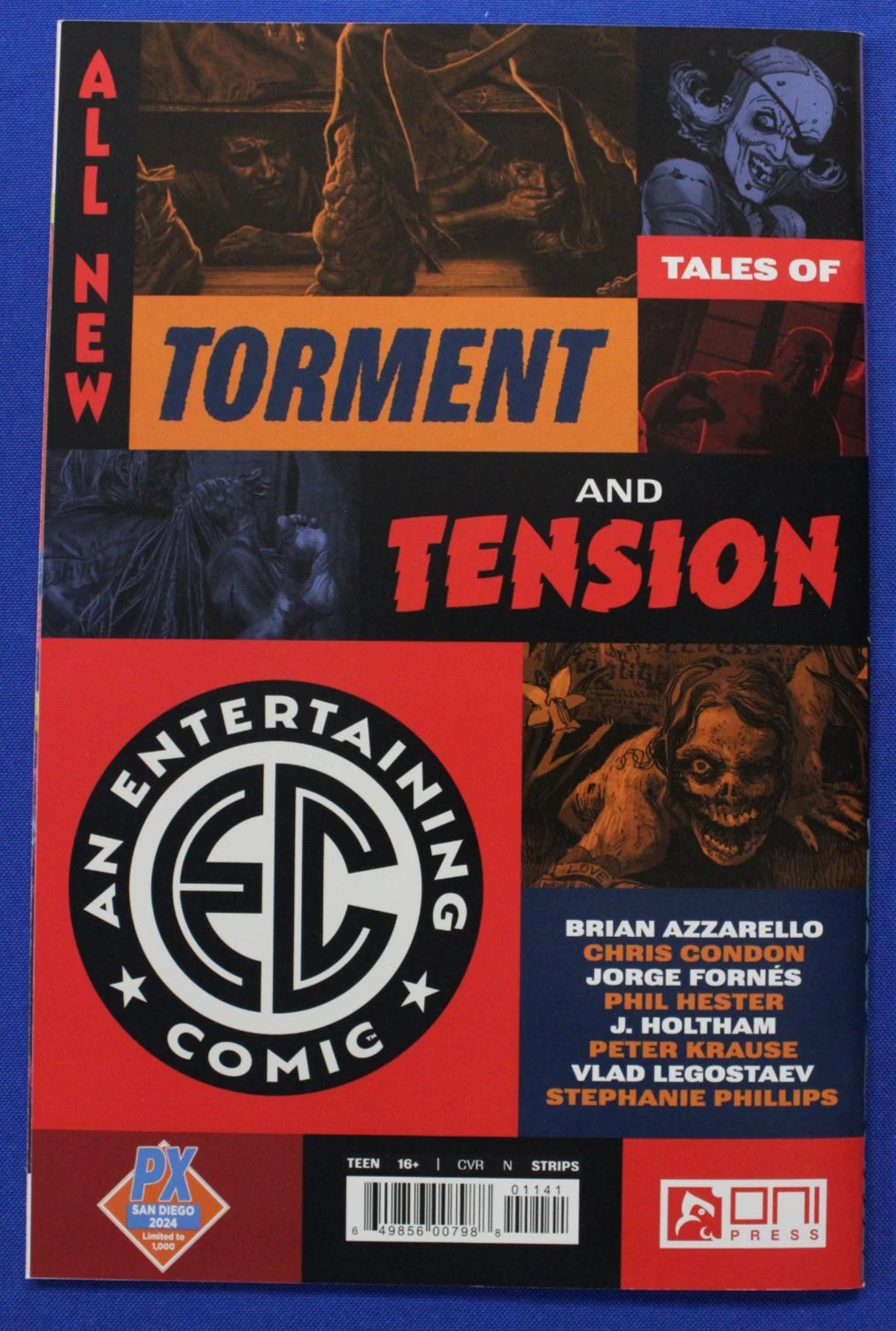 EC Epitaphs From the Abyss #1 Previews SDCC Dani Strips Variant VF/NM