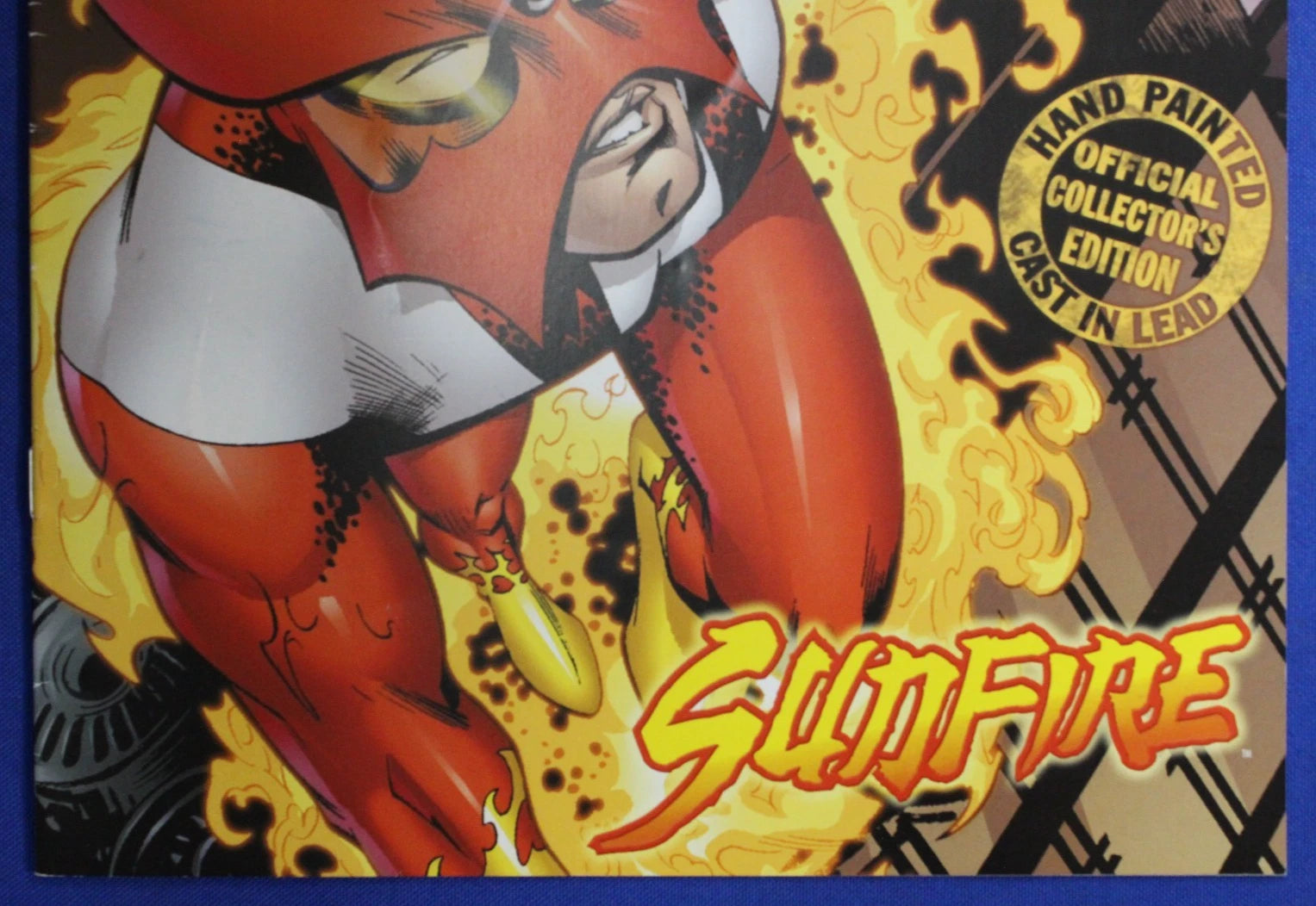 Eaglemoss Classic Marvel Collection Sunfire Lead Figurine & Magazine #125