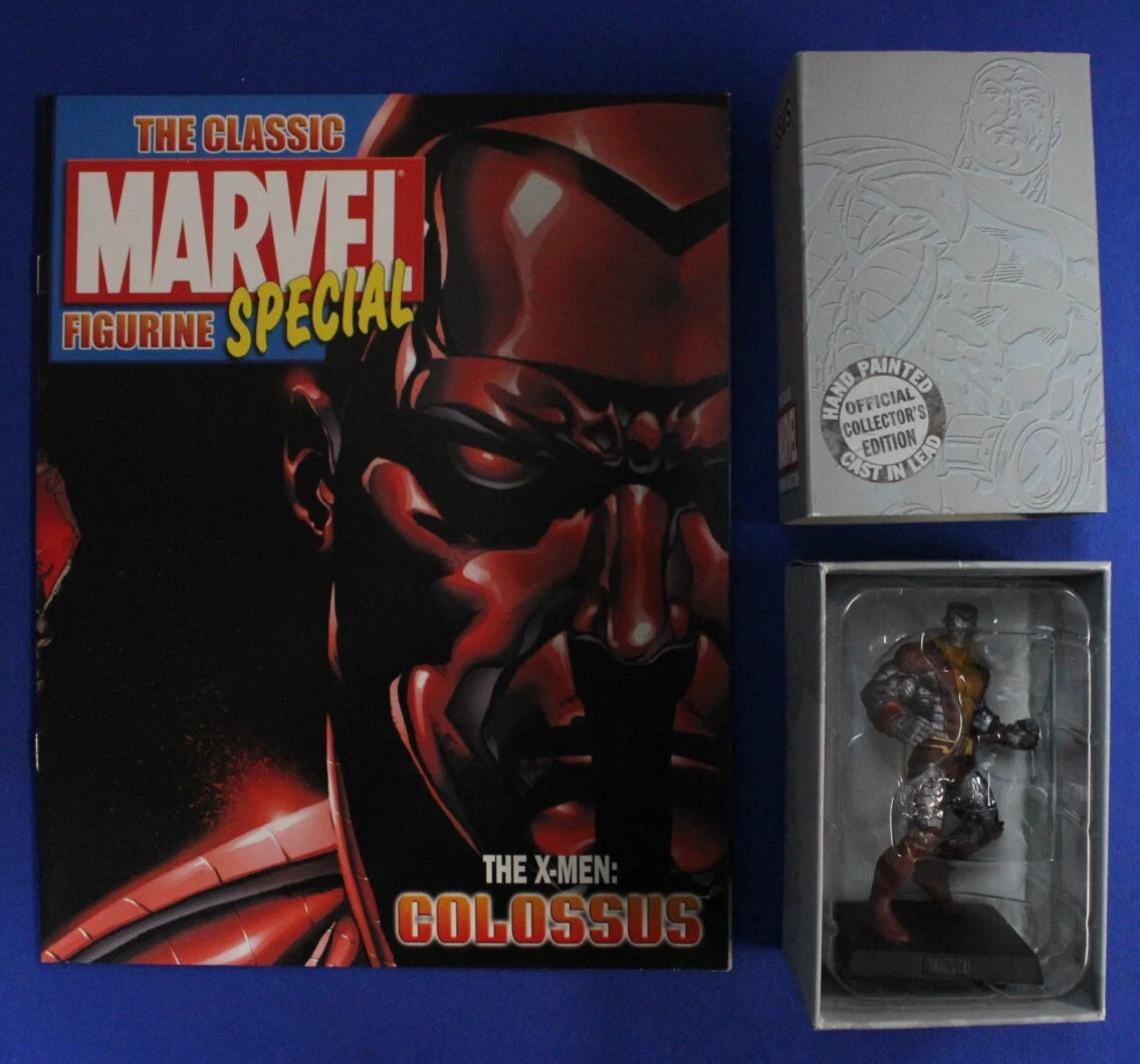 Eaglemoss Classic Marvel Special The X-Men: Colossus Lead Figurine & Magazine
