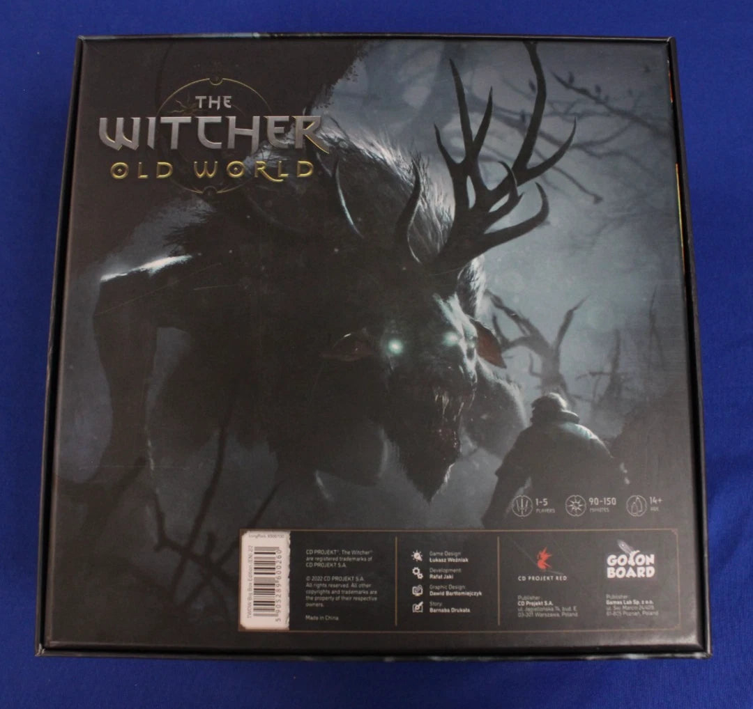 Go On Board The Witcher Old World Kickstarter Base Game + Expansions Lot of 6