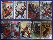 Spider-Girl #1-7 Near Complete Set + Variants Lot of 9 VF/NM