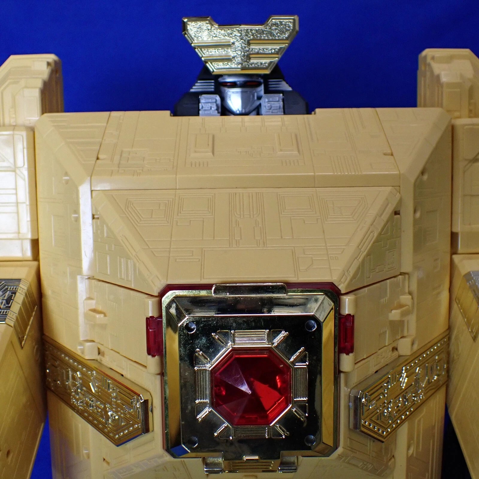 1996 Bandai Power Rangers Zeo Deluxe Pyramidas Carrier Megazord Complete