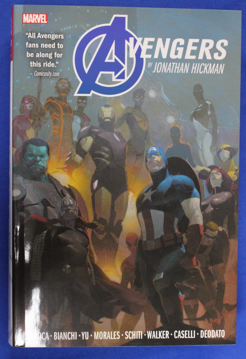 Avengers by Jonathan Hickman Hardcover Omnibus Lot Volumes 1 & 2