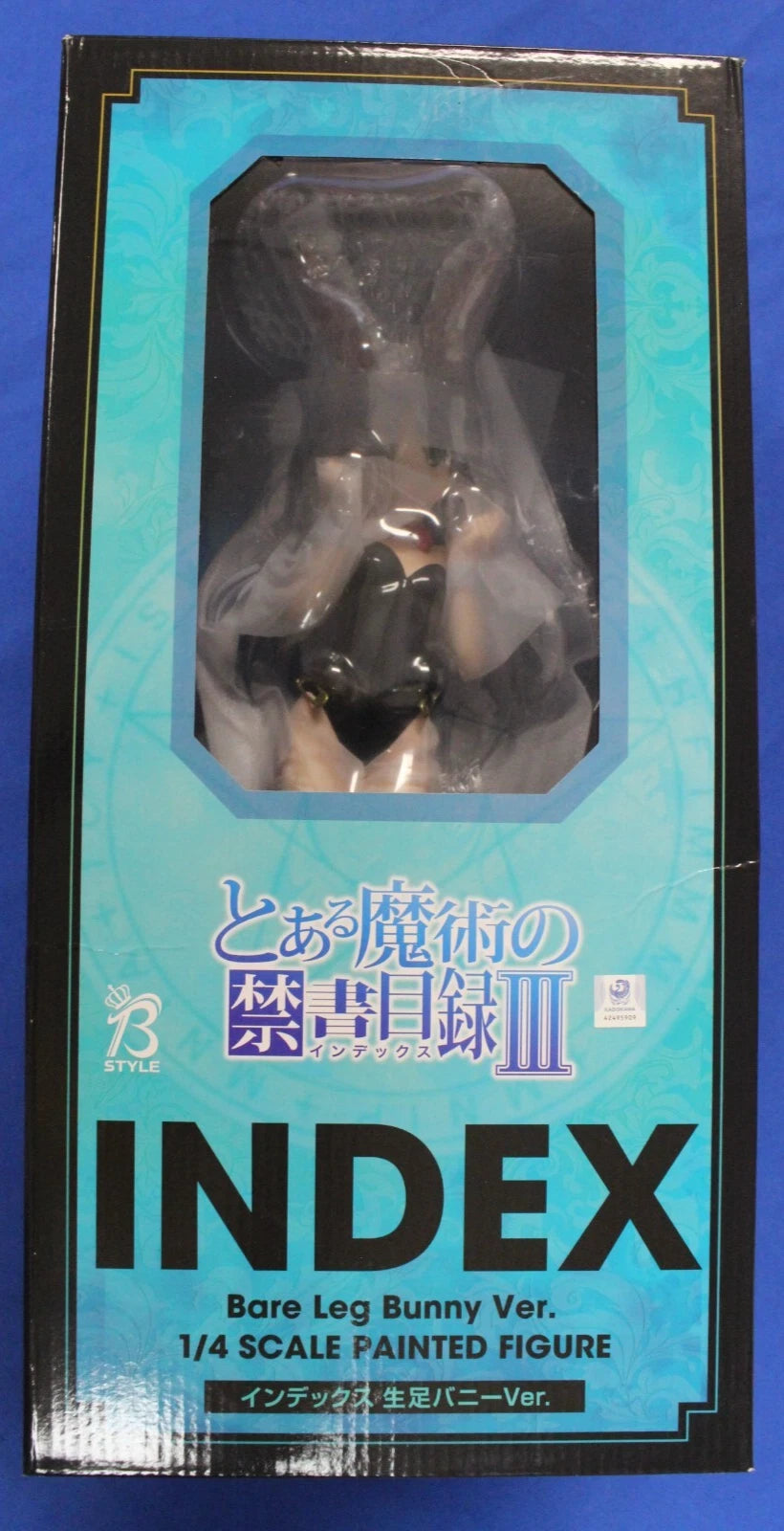 FREEing A Certain Magical Index III Index B-Style Bare Leg Bunny Ver. 1/4 Figure