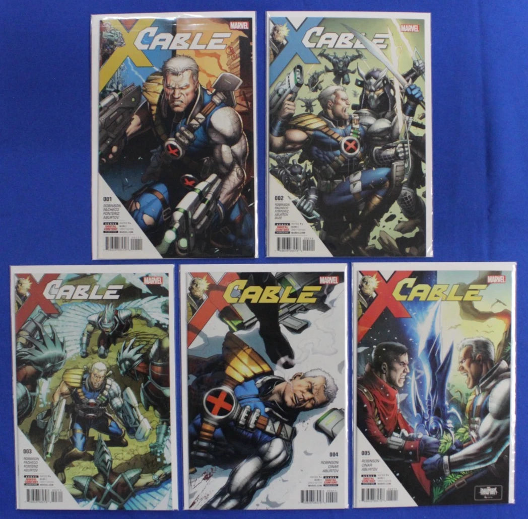 Cable #1-5 & #150-159 (2017) + 1-12 (2020) Complete Sets VF-VF/NM