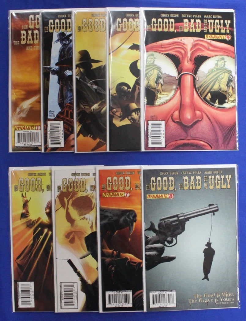 The Good the Bad and the Ugly #1-8 Complete Set + Variant VF-VF/NM
