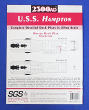 2300 AD USS Hampton American Warship RPG 25mm Deck Plans