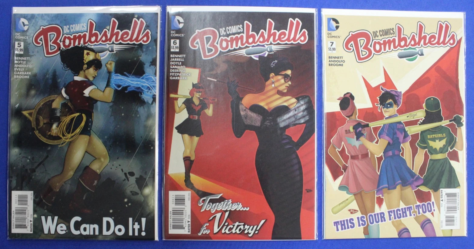 DC Comics Bombshells #1-19 & 21 + Annual Lot of 21 VF/NM