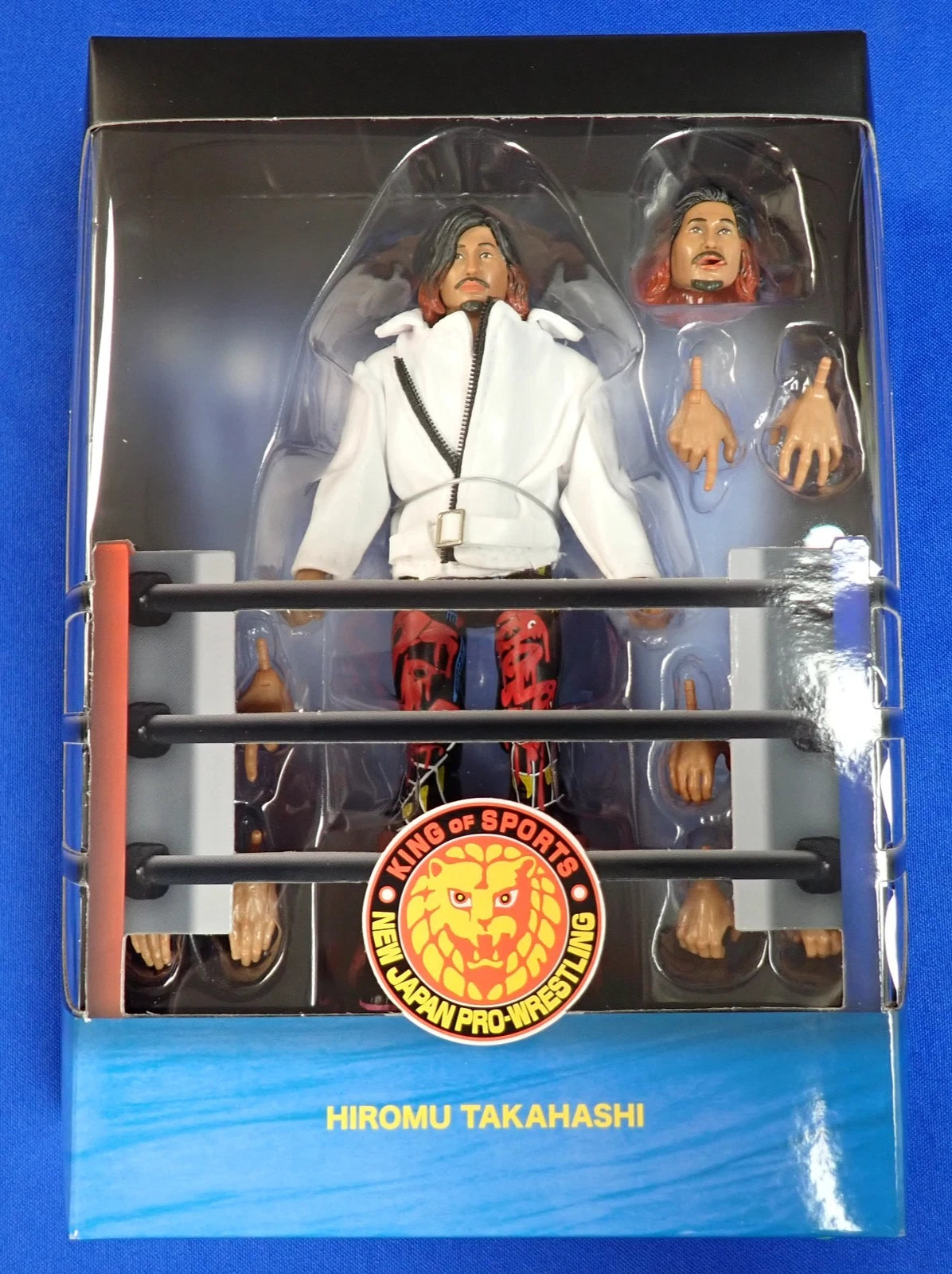 Super 7 New Japan Pro-Wrestling King of Sports Hiromu Takahashi New Sealed