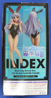 FREEing A Certain Magical Index III Index B-Style Bare Leg Bunny Ver. 1/4 Figure
